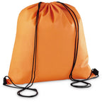 Altitude Whitefield Non-Woven Drawstring Bag in Orange - Print Fast Express