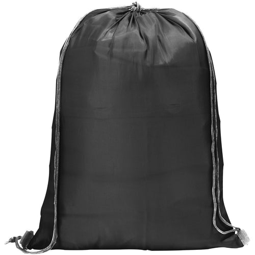 Altitude Daily 190T Drawstring Bag in Black - Print Fast Express
