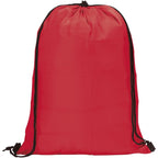 Altitude Daily 190T Drawstring Bag in Red - Print Fast Express