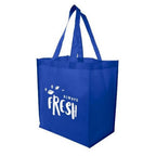 Altitude Shuttle Non-Woven Shopper in Blue — Print Fast Express