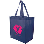 Altitude Shuttle Non-Woven Shopper in Navy — Print Fast Express