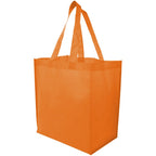 Altitude Shuttle Non-Woven Shopper in Orange - Print Fast Express