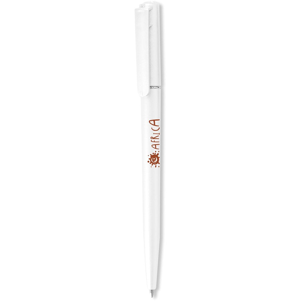 Altitude Butler Ball Pen in Solid White — Print Fast Express