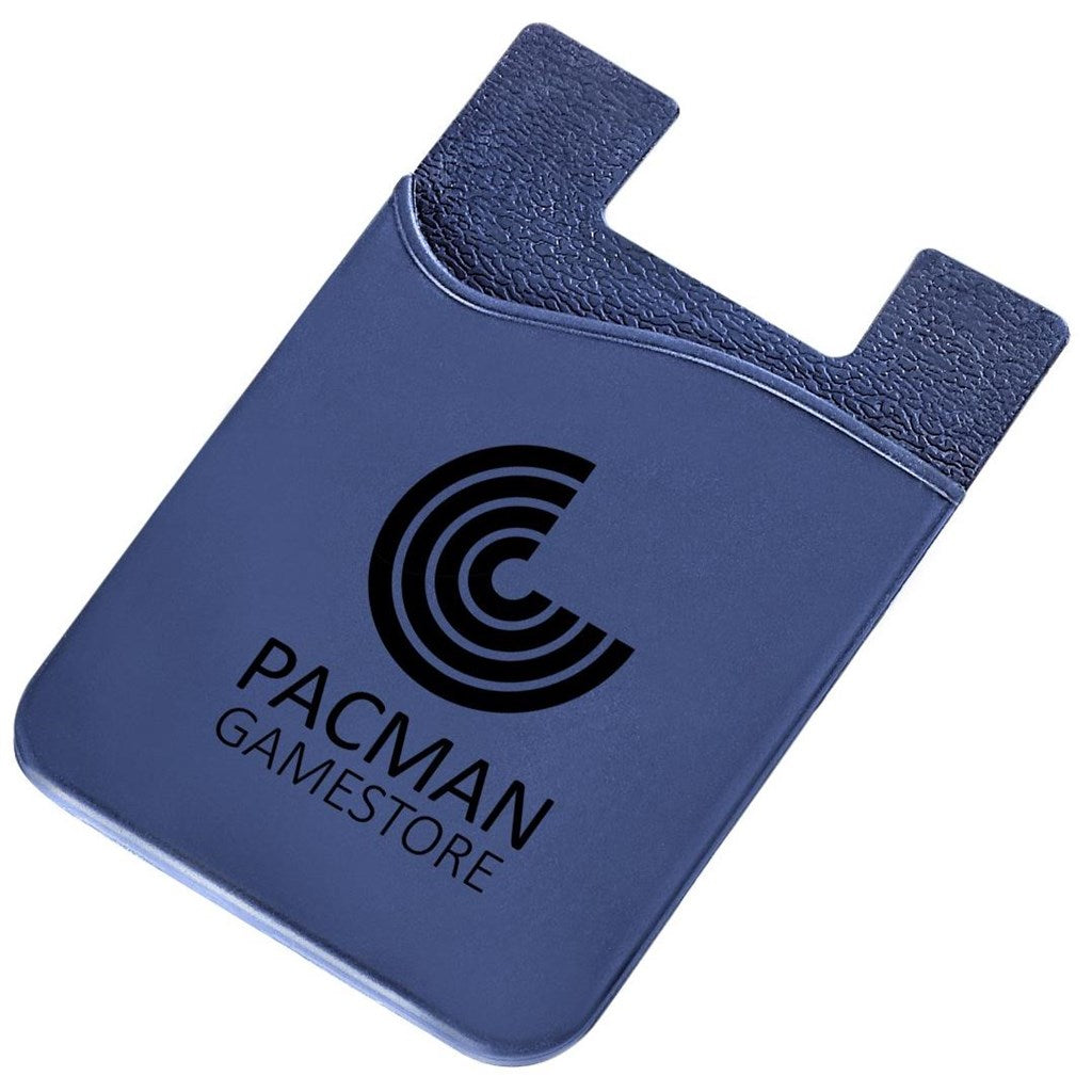 Altitude Razzle Dazzle Phone Card Holder in Navy — Print Fast Express