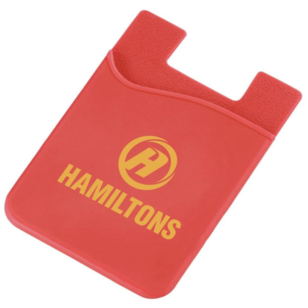 Altitude Razzle Dazzle Phone Card Holder in Red — Print Fast Express