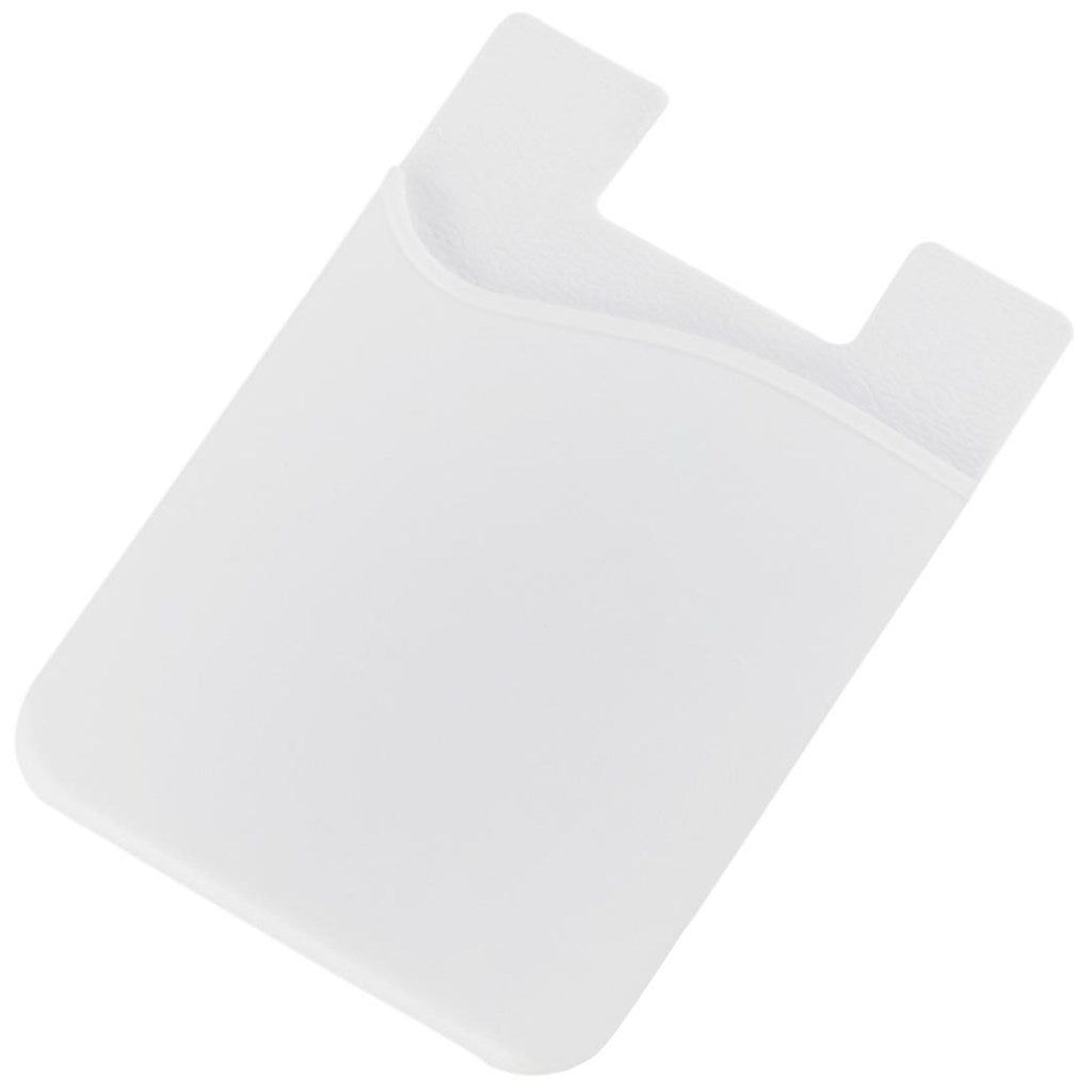 Altitude Razzle Dazzle Phone Card Holder in Solid White - Print Fast Express