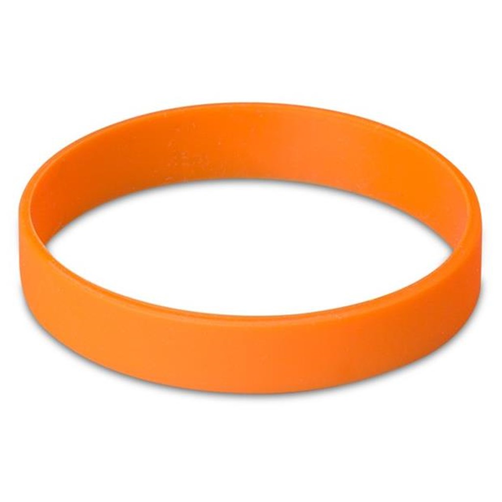 Altitude Fitwise Silicone Adults Wristband in Orange — Print Fast Express