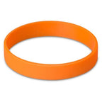 Altitude Fitwise Silicone Adults Wristband in Orange — Print Fast Express