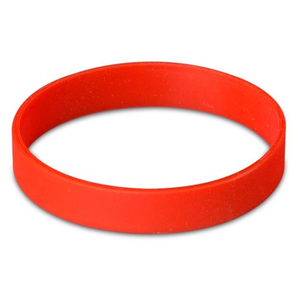 Altitude Fitwise Silicone Adults Wristband in Red — Print Fast Express