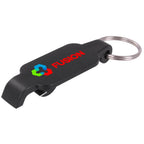 Altitude Pop Bottle Opener Keyholder in Black — Print Fast Express