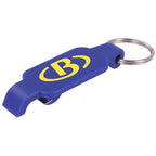 Altitude Pop Bottle Opener Keyholder in Blue — Print Fast Express