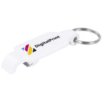 Altitude Pop Bottle Opener Keyholder in Solid White — Print Fast Express