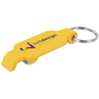 Altitude Pop Bottle Opener Keyholder in Yellow — Print Fast Express