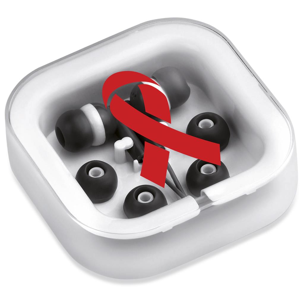 Altitude Grooves Earbuds in Black — Print Fast Express