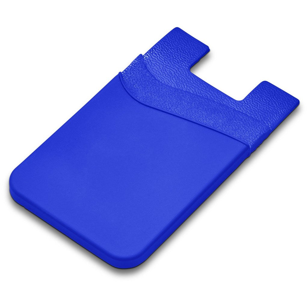 Altitude Snazzy Dual Phone Card Holder in Blue - Print Fast Express