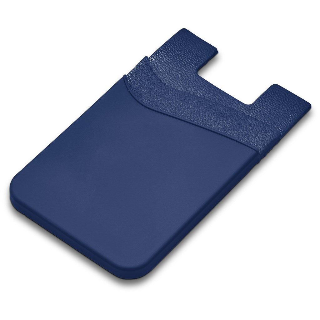 Altitude Snazzy Dual Phone Card Holder in Navy - Print Fast Express