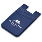 Altitude Snazzy Dual Phone Card Holder in Navy — Print Fast Express