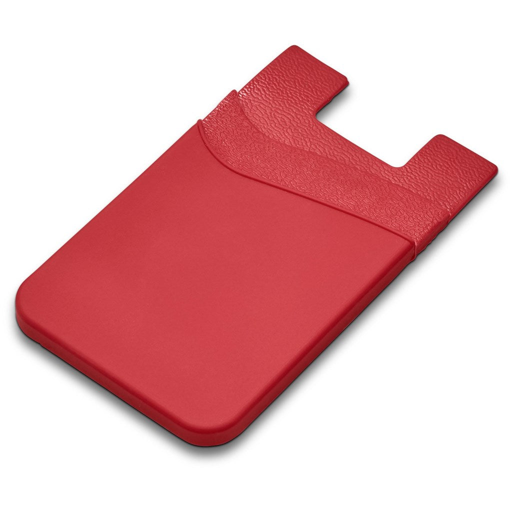 Altitude Snazzy Dual Phone Card Holder in Red - Print Fast Express