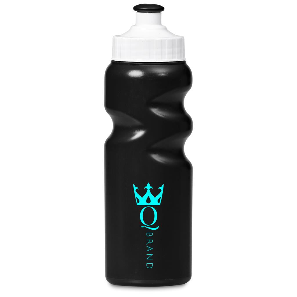 Altitude Baltic Plastic Water Bottle - 330ml in Black — Print Fast Express