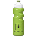 Altitude Baltic Plastic Water Bottle - 330ml in Lime — Print Fast Express