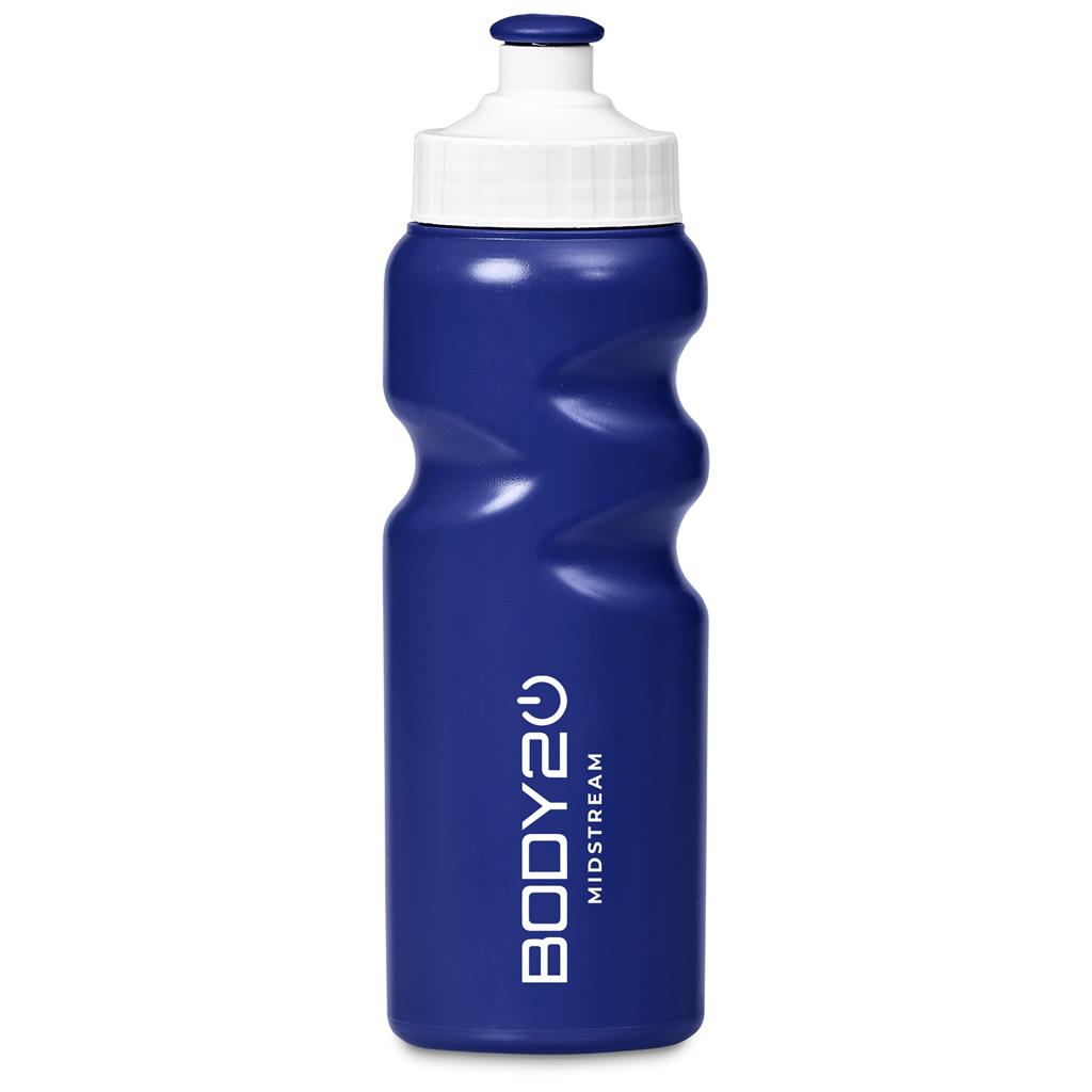Altitude Baltic Plastic Water Bottle - 330ml in Navy — Print Fast Express
