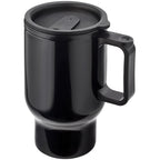 Altitude Whimsy Plastic Double-Wall Mug - 430ml in Black - Print Fast Express