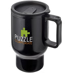 Altitude Whimsy Plastic Double-Wall Mug - 430ml in Black — Print Fast Express