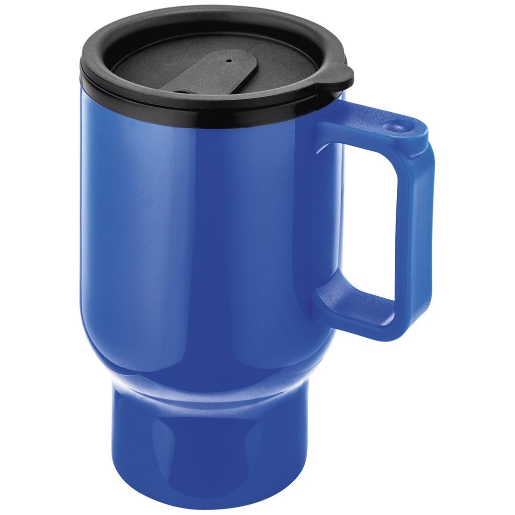 Altitude Whimsy Plastic Double-Wall Mug - 430ml in Blue - Print Fast Express