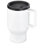 Altitude Whimsy Plastic Double-Wall Mug - 430ml in Solid White - Print Fast Express