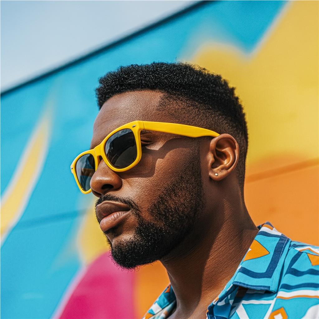 Altitude Jack Sunglasses in Yellow - Print Fast Express