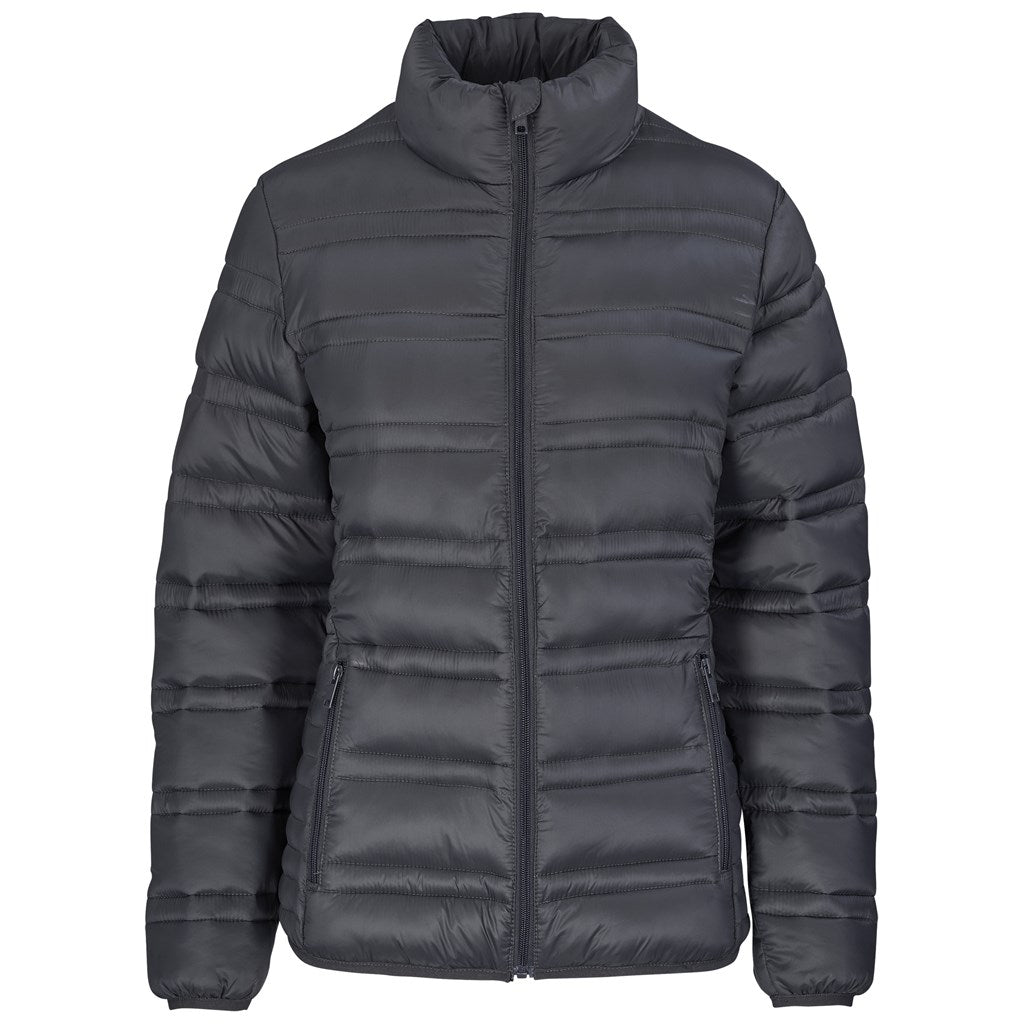 Ladies Eclipse Jacket in Grey — Print Fast Express