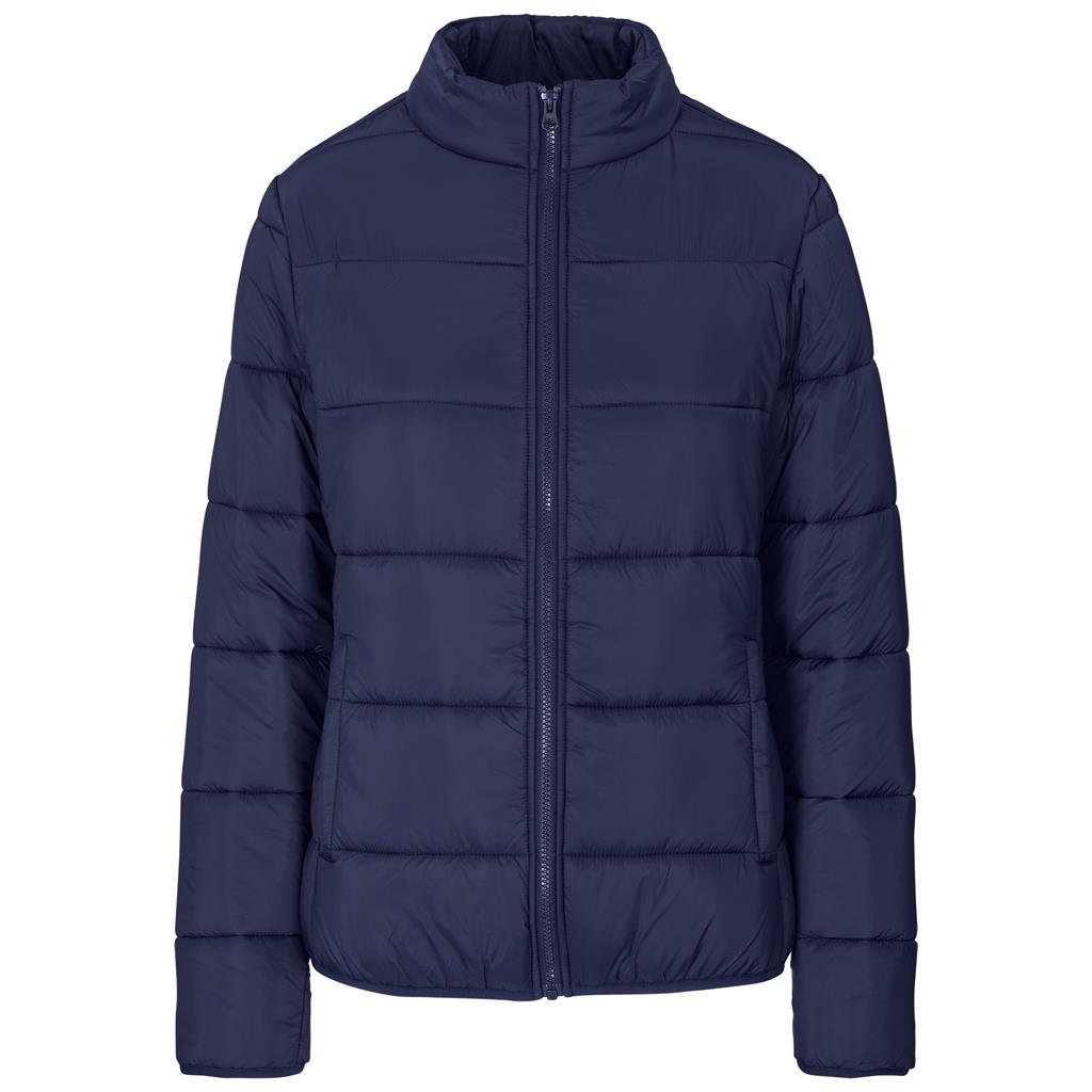 Ladies Catania Jacket in Navy — Print Fast Express