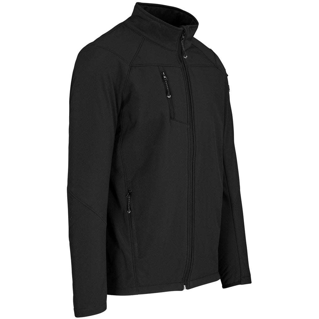 Mens Alex Varga Elysium Softshell Jacket custom branded with your logo