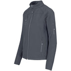 Ladies Alex Varga Elysium Softshell Jacket in Charcoal - Print Fast Express