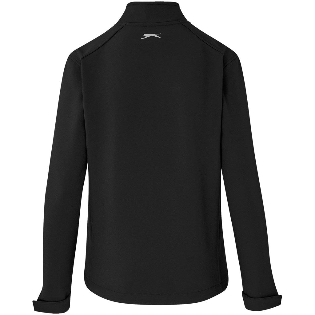Ladies Nagano Softshell Jacket in Black - Print Fast Express