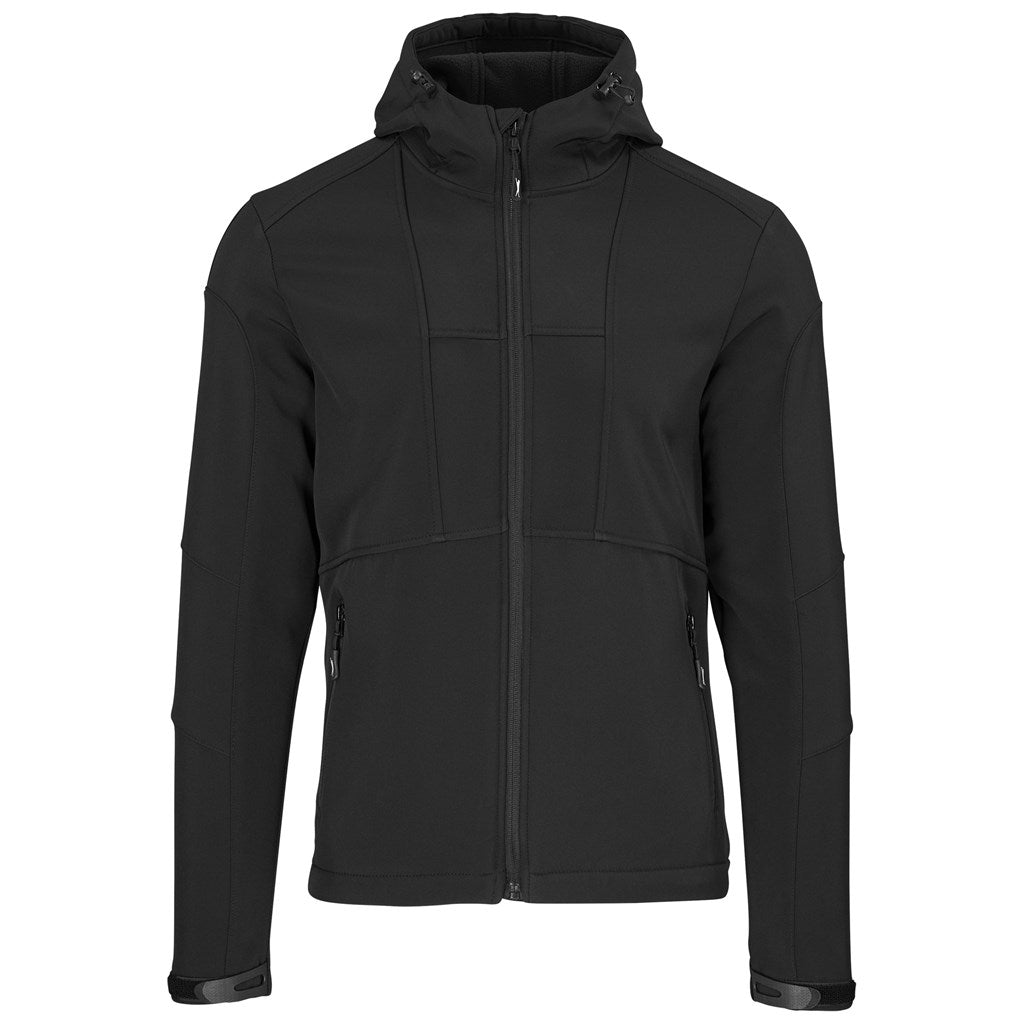Mens Nexus Softshell Jacket in Black — Print Fast Express