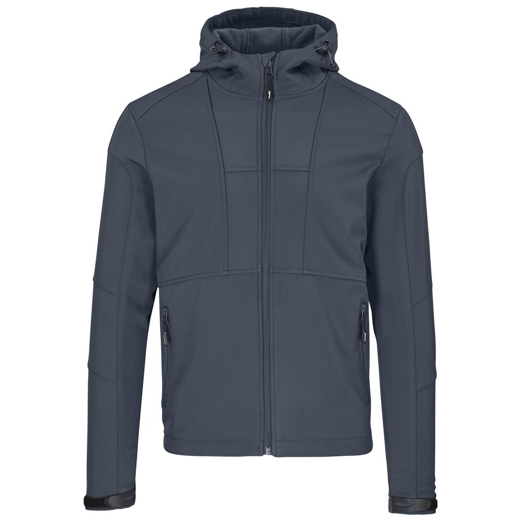 Mens Nexus Softshell Jacket in Grey — Print Fast Express
