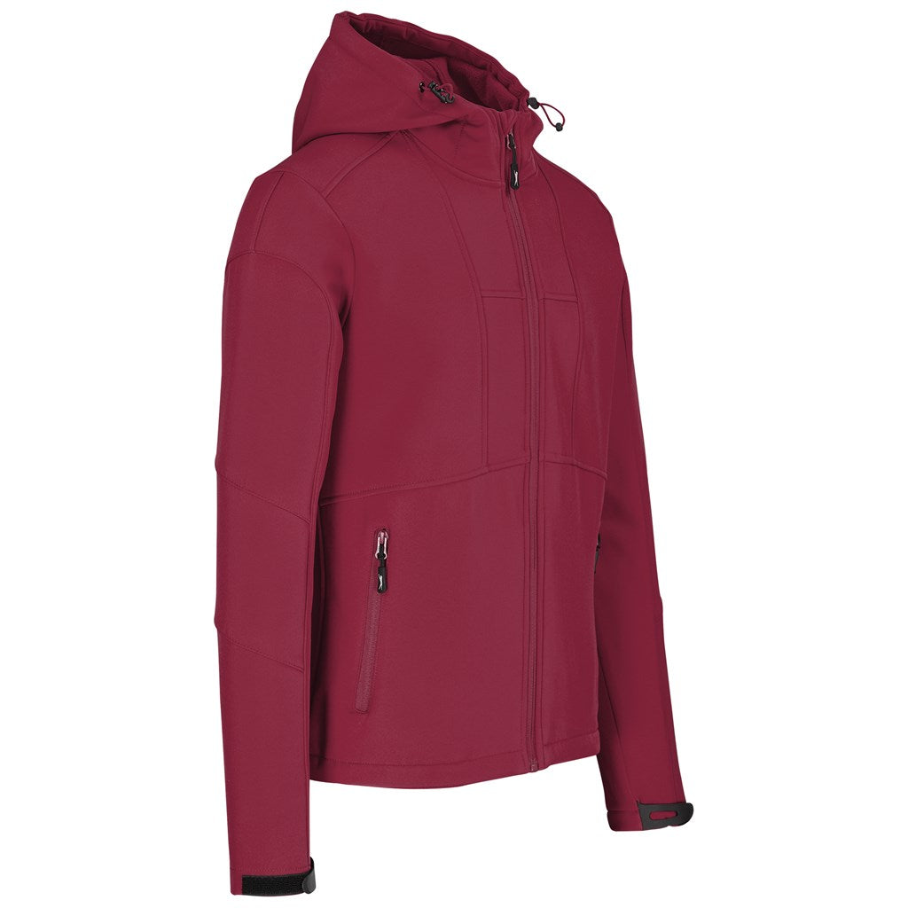 Mens Nexus Softshell Jacket in Red - Print Fast Express