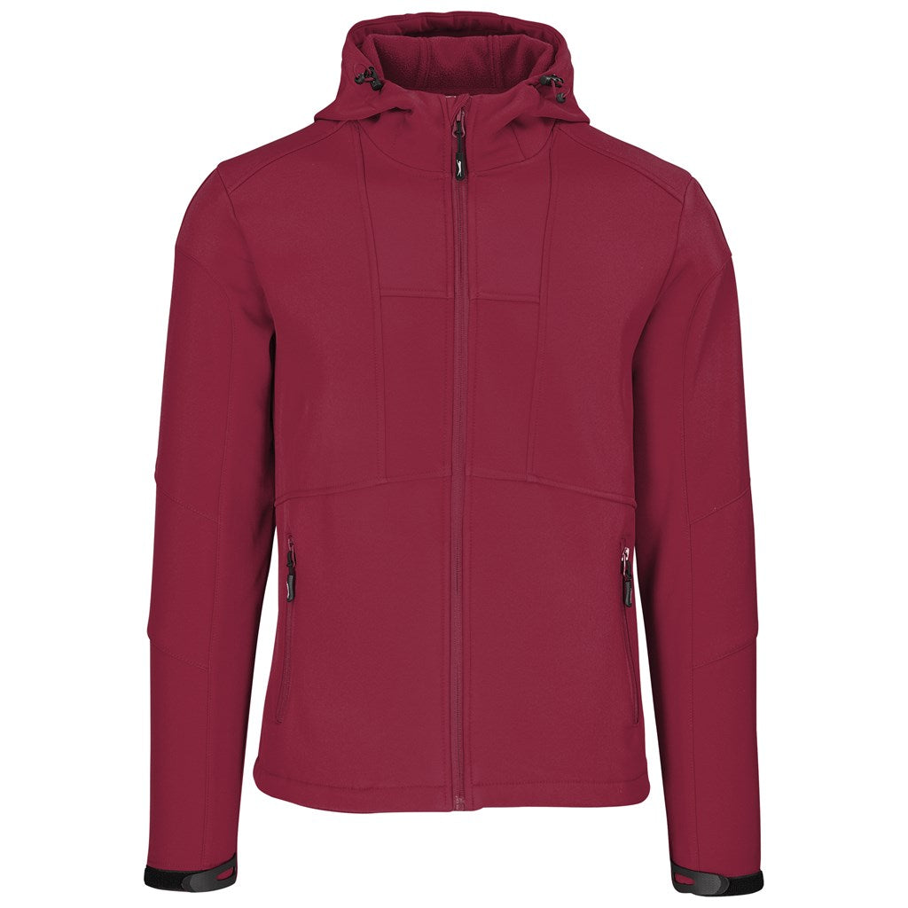 Mens Nexus Softshell Jacket in Red — Print Fast Express