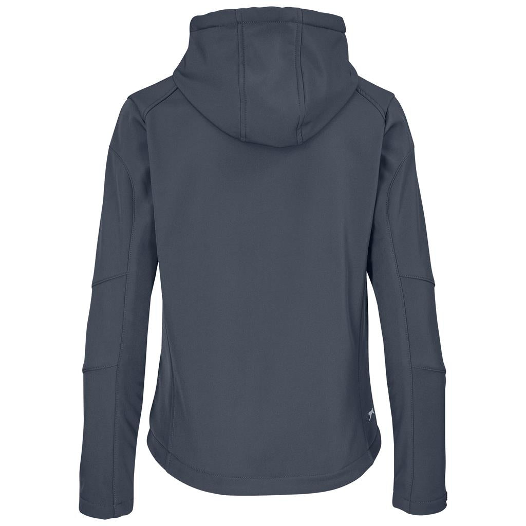 Ladies Nexus Softshell Jacket in Grey - Print Fast Express