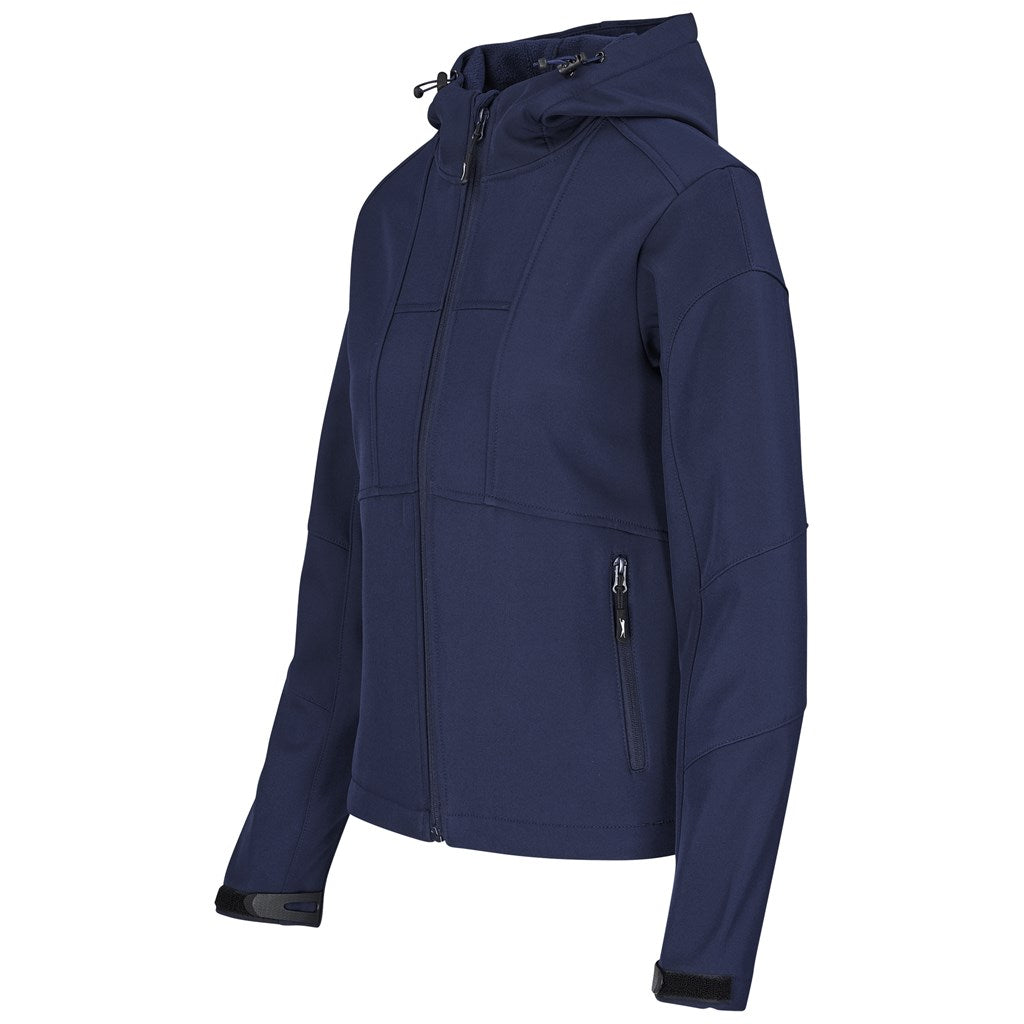 Ladies Nexus Softshell Jacket in Navy - Print Fast Express