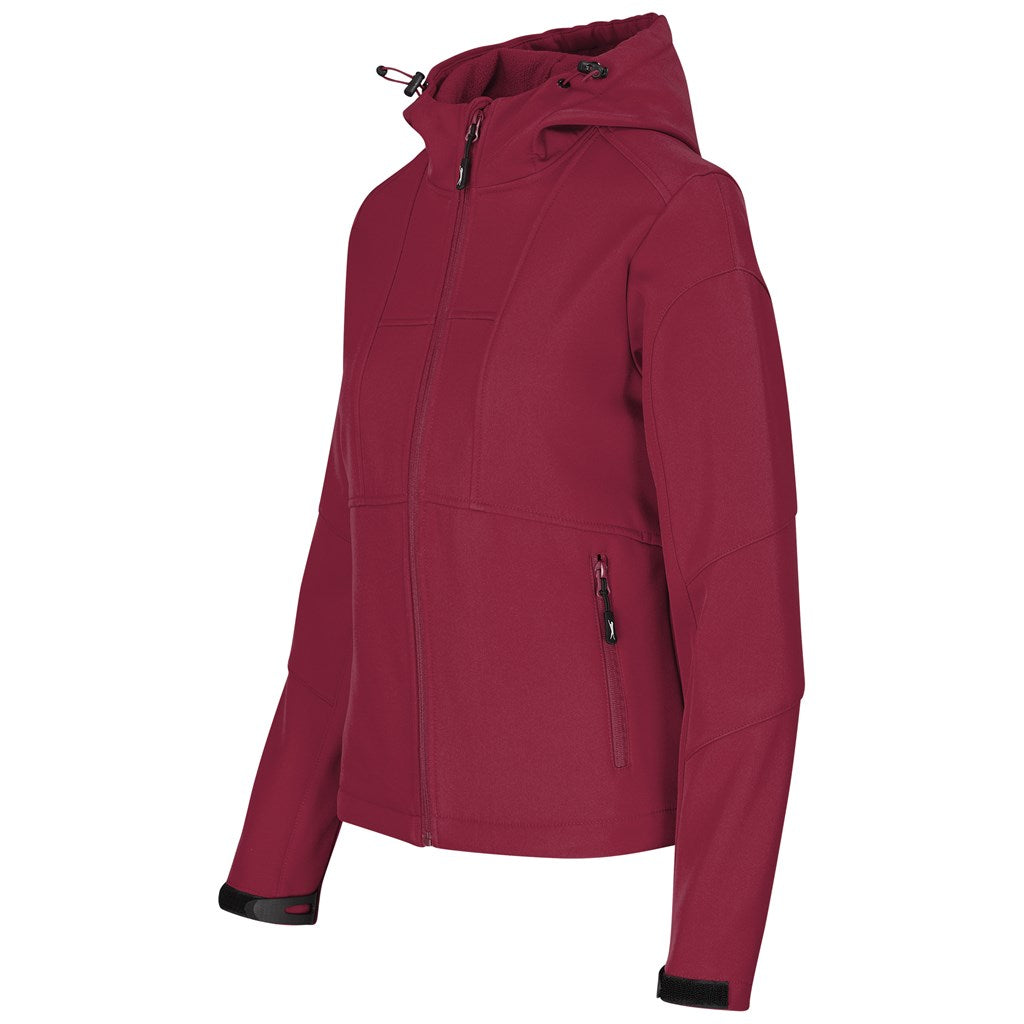 Ladies Nexus Softshell Jacket in Red - Print Fast Express