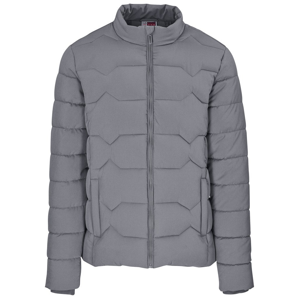 Mens Stratus Jacket in Grey — Print Fast Express