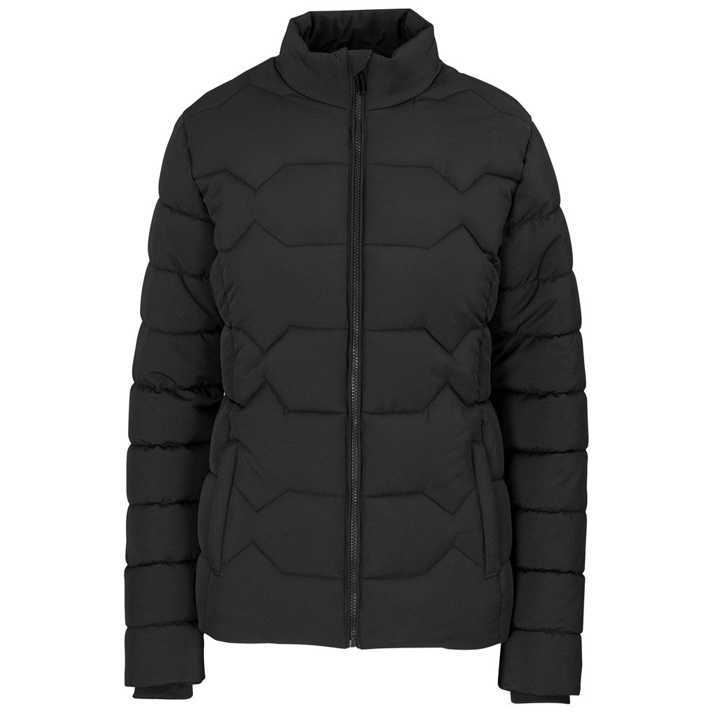 Ladies Stratus Jacket in Black — Print Fast Express