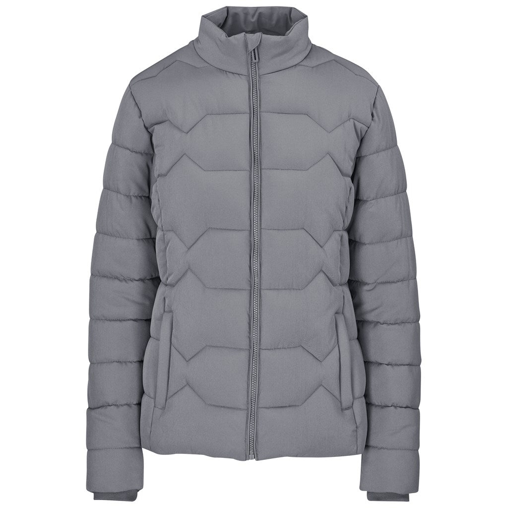Ladies Stratus Jacket in Grey — Print Fast Express