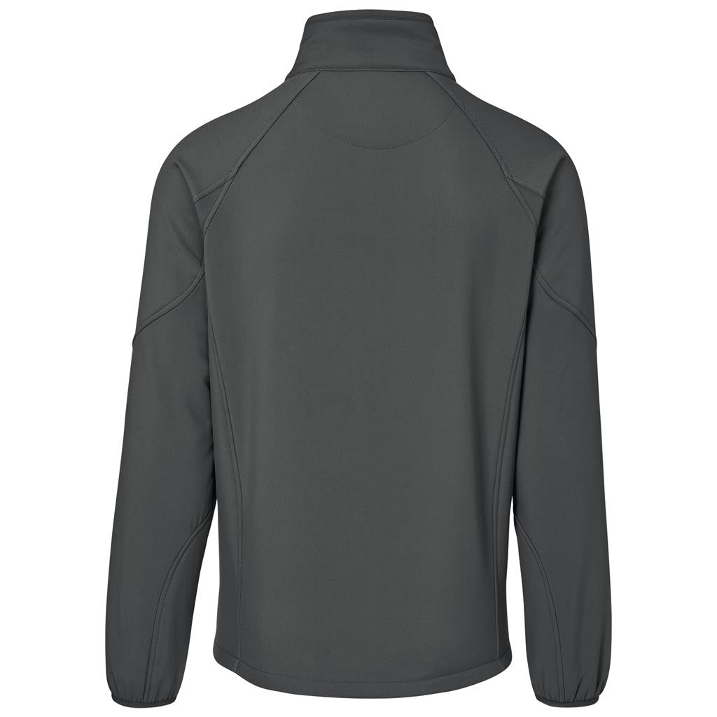 Mens Midlands Softshell Jacket in Charcoal - Print Fast Express