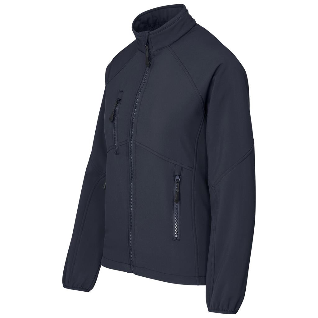 Ladies Midlands Softshell Jacket in Navy - Print Fast Express
