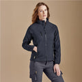 Ladies Midlands Softshell Jacket custom branded with your logo