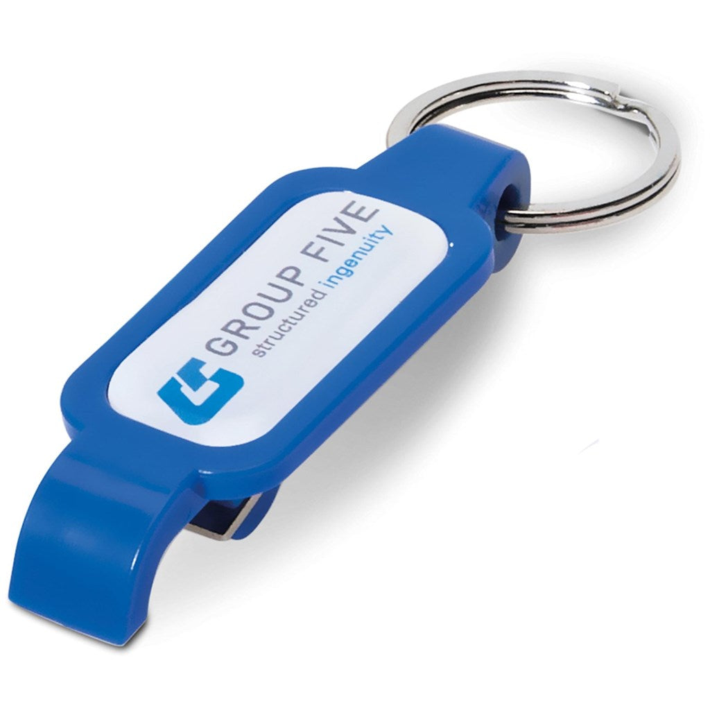 Altitude Moonshine Dome Bottle Opener Keyholder in Blue — Print Fast Express