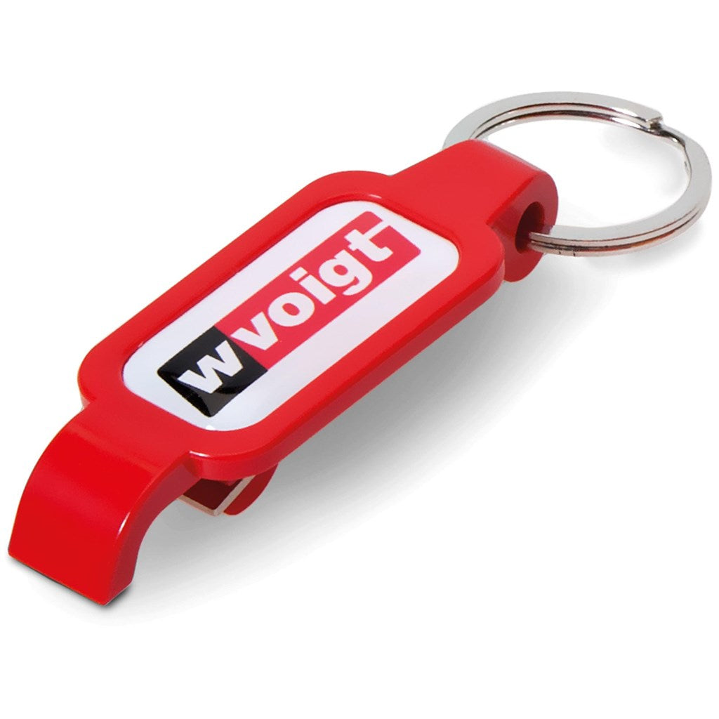 Altitude Moonshine Dome Bottle Opener Keyholder in Red — Print Fast Express